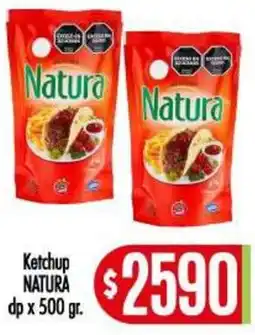 Supermercados Caracol Natura ketchup oferta