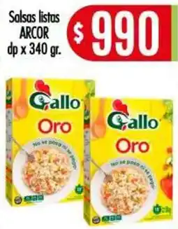 Supermercados Caracol Arcor salsas listas oferta