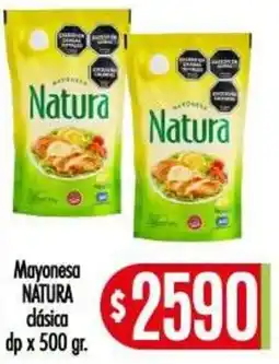 Supermercados Caracol Natura mayonesa clásica oferta