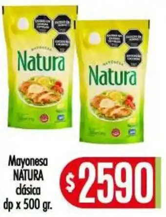 Supermercados Caracol Natura mayonesa clásica dp oferta