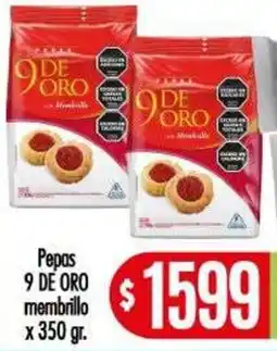 Supermercados Caracol Pepas 9 de oro membrillo oferta