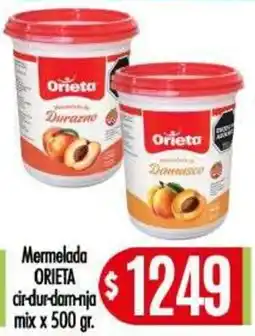 Supermercados Caracol Orieta mermelada cir-dur-dam-nja mix oferta