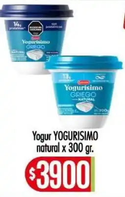 Supermercados Caracol Yogurisimo yogur natural oferta