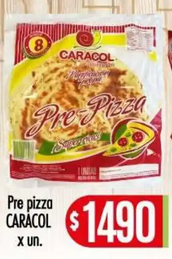 Supermercados Caracol Caracol pre pizza oferta