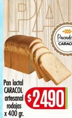 Supermercados Caracol Caracol panade pan lactal artesanal oferta