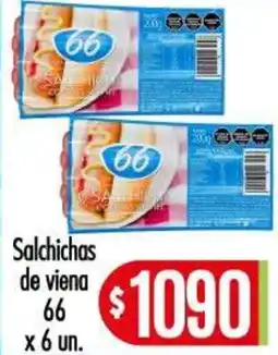 Supermercados Caracol 66 salchichas de viena oferta