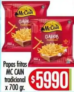 Supermercados Caracol McCain papas fritas tradicional oferta
