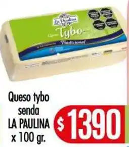 Supermercados Caracol La paulina queso tybo senda oferta
