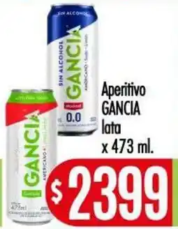 Supermercados Caracol Gancia aperitivo oferta