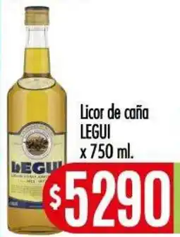 Supermercados Caracol Legui licor de caña oferta