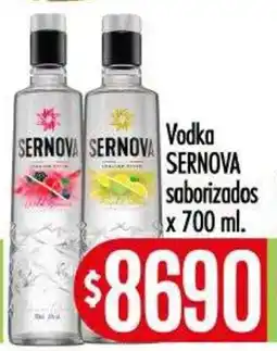 Supermercados Caracol Sernova vodka saborizados oferta