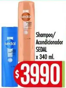 Supermercados Caracol Sedal shampoo/acondicionador oferta