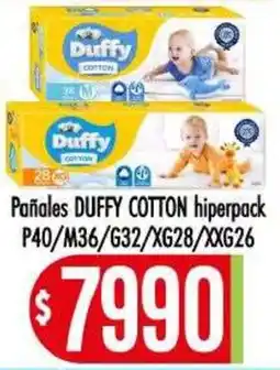 Supermercados Caracol Duffy pañales cotton oferta