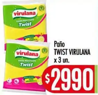Supermercados Caracol Virulana paño multiuso twist oferta