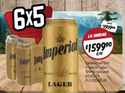 El Nene Imperial cerveza lager/imp. nacional oferta