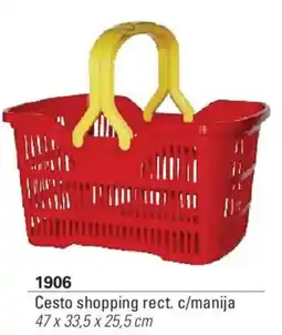 Colombraro Cesto shopping rect. c/manija oferta