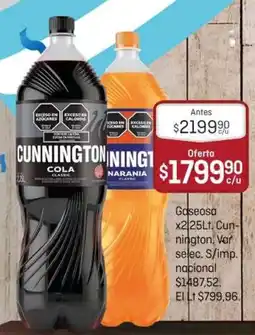El Nene Cunnington gaseosa var select s/imp. nacional oferta
