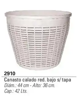 Colombraro Canastasto calado red. bajo s/tapa oferta