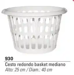 Colombraro Cesto redondo basket mediano oferta
