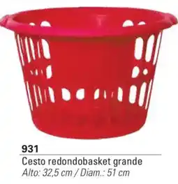 Colombraro Cesto redondo basket grande oferta
