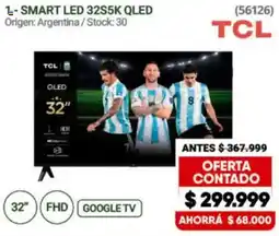 Hendel Tcl smart led 32s5k qled oferta