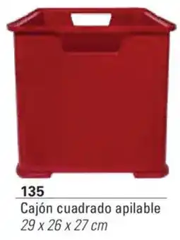 Colombraro Cajón cuadrado apilable oferta