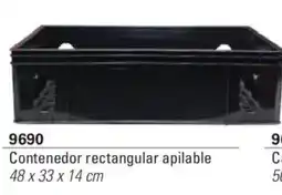 Colombraro Contenedor rectangular apilable oferta