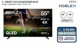 Hendel Noblex smart led 91dq55x9580 qled oferta