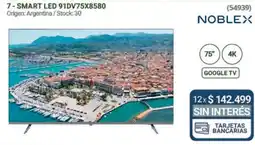 Hendel Noblex smart led 91dv75x8580 oferta