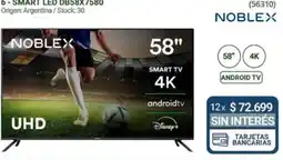 Hendel Noblex smart tv 4k oferta