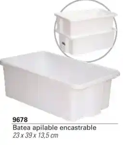 Colombraro Batea apilable encastrable oferta
