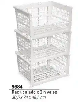 Colombraro Rack calado x 3 niveles oferta