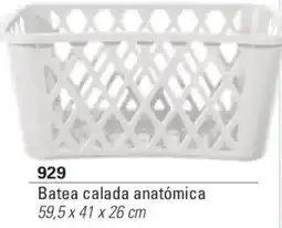 Colombraro Batea calada anatómica oferta