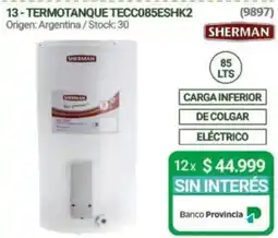 Hendel Sherman termotanque oferta