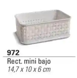 Colombraro Rect. mini bajo oferta