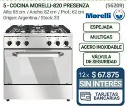Hendel Morelli cocina morelli-820 presenza oferta