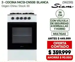 Hendel Siam cocina oferta
