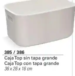Colombraro Caja top sin tapa grande oferta