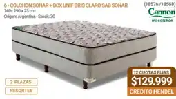 Hendel Cannon colchón soñar oferta