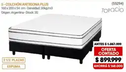 Hendel Topacio colchón antigona plus oferta