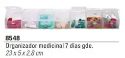 Colombraro Organizador medicinal 7 días gde. oferta