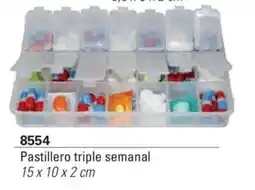 Colombraro Pastillero triple semanal oferta