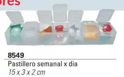 Colombraro Pastillero semanal x dia oferta