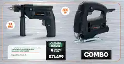 Hendel Kanji tools taladro 13 mm + sierra caladora 800w oferta