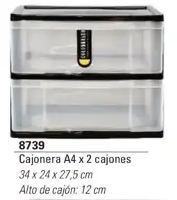 Colombraro Cajonera A4 x 2 cajones oferta