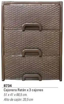 Colombraro Cajonera ratán oferta