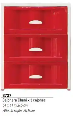Colombraro Chani cajonera x 3 cajones oferta