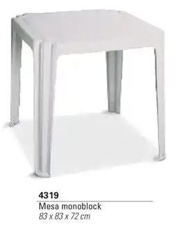 Colombraro Mesa monoblock oferta