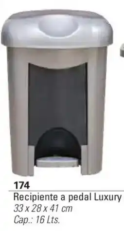 Colombraro Luxury recipiente a pedal oferta