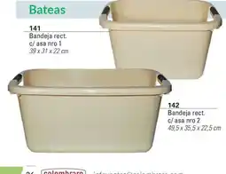 Colombraro Bateas bandeja rect. oferta